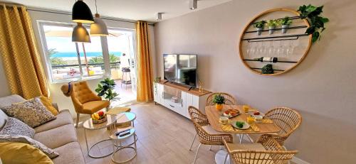 Morro Jable Apartment | Ferienwohnung Sol, Morro Jable, Meerblick, Klimaanlage, Pool