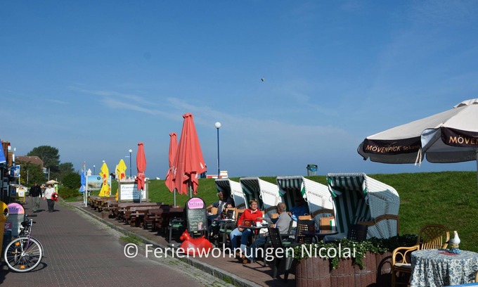 Schonberger Strand Apartment | Ferienwohnungen Nicolai - Seebrückenblick