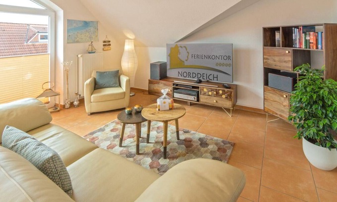Norddeich Apartment | Fewo Sonnenplatz 30 Norddeich