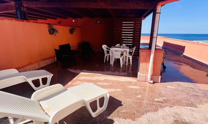 Balestrate House | Filippa house with sea view terrace. ! FREE INTERNET