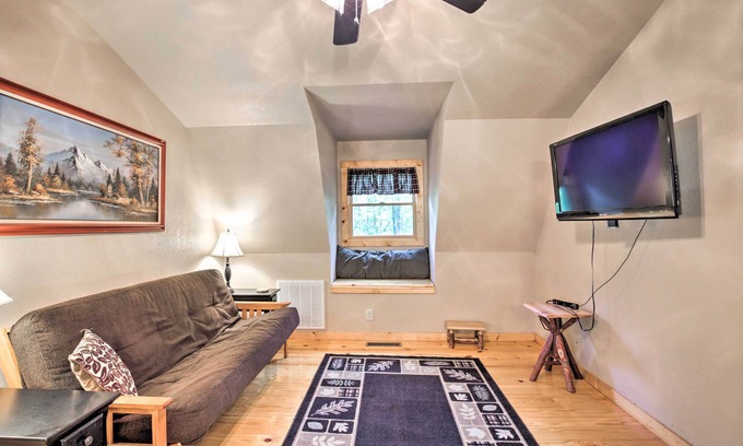 Murphy Cabin | Fire Pit & Forest Views: Secluded Murphy Cabin!