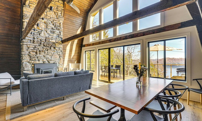 Garfield House | Fish, Swim & Kayak: Spacious Beaver Lake Home!