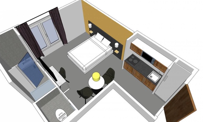Cholet Apartment | Five-Resort Cholet Centre 4