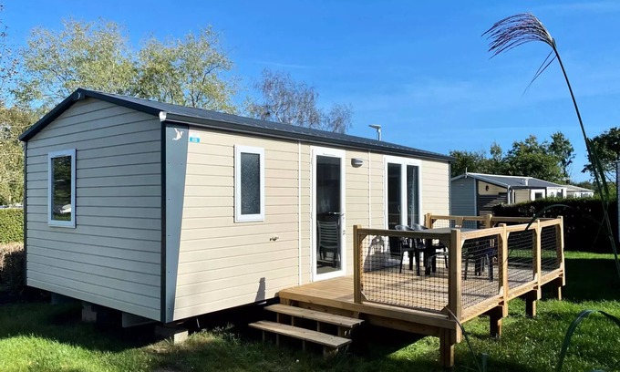 Tregunc House | Flower Camping Domaine de Pendruc * - Mobilhome ESCAPCADE Standard 29m2 2 bedrooms + TV 4 people