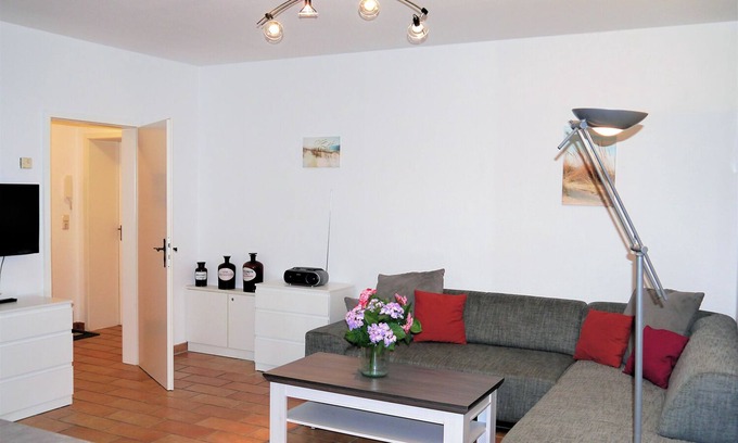 Ostseebad Prerow Apartment | Forest and beach near apartment with terrace, pets allowed