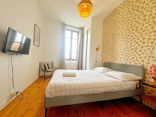 Les Poulettes Apartment | Foxy - studio 2 Personnes - check in h24 - wifi