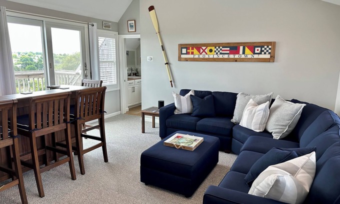 Provincetown House | Freestanding Spacious Condo w/2 Bed, 3 Bath, Extra Bonus Spaces & Great Views!