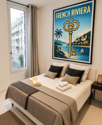 Prado - Republique Apartment | FRGK "Le 3 Saint Paul Cannes" PARKING