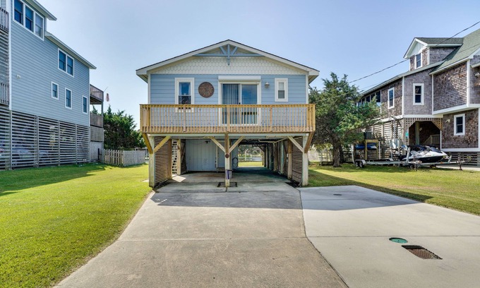 Brigands' Bay Cottage | Frisco Coastal Paradise w/Boat Dock & Water Views