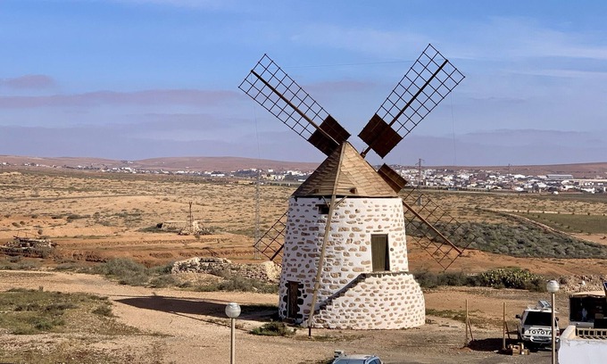 Antigua Apartment | Fuerteventura beautiful apartment view Mill and mountains.Wi-Fi, relax nature