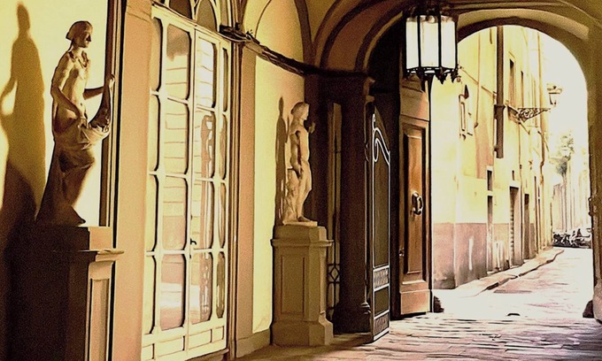 Santo Spirito Apartment | Full of light Cottage Flat Garden view of XVIII Century Palace with Doorman