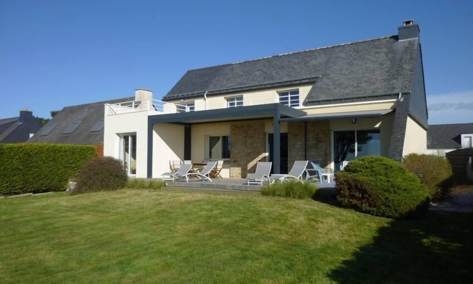 Damgan House | Full sea view, house for 10 people.