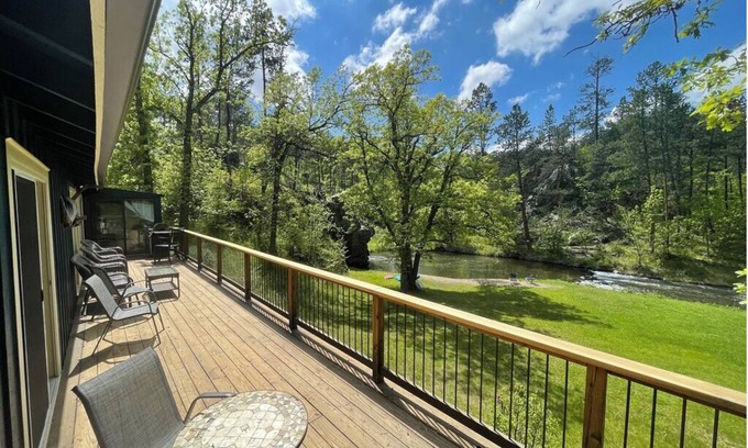 Rapid City House | Fun Historic Cabin with the Best Swimming Hole on Spring Creek