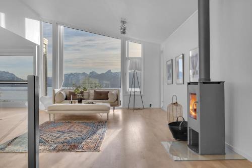 Tromso House | Funkisvilla med panoramautsikt