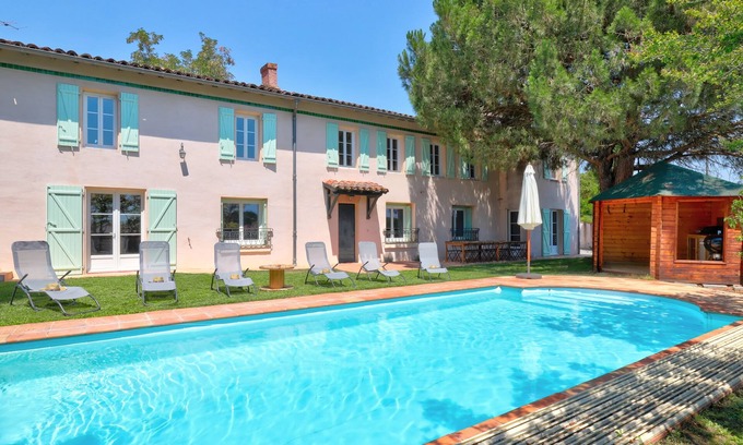 Ambres Cottage | Gîte 4 étoiles la grappe Occitane - 14 people - private pool