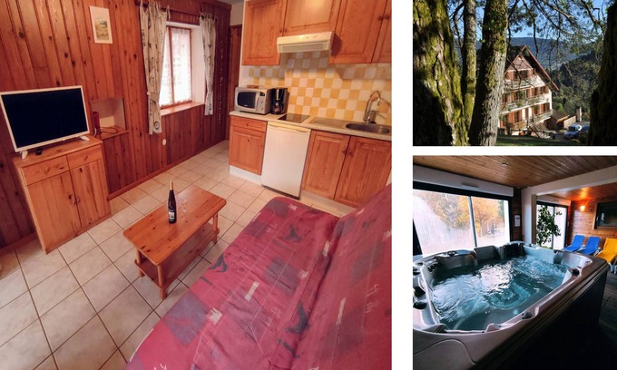 Dommartin-les-Remiremont Cottage | Gîte Capucine - Spa Jacuzzi Sauna Etang de pêche