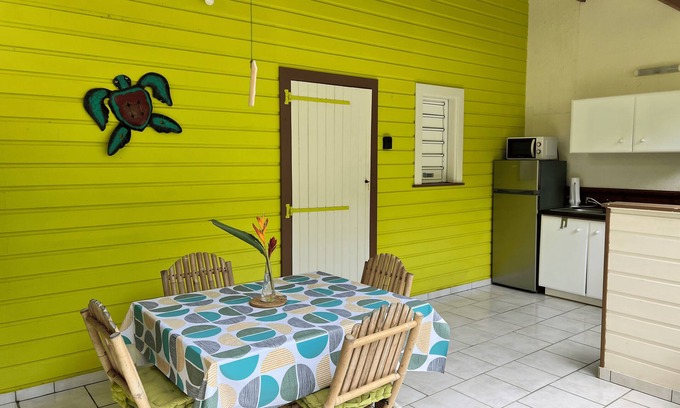 Bas Vent House | Gîte Caraïbes - Baz Créole