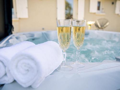 Saulcet House | Gîte charmant au cœur des vignobles avec spa et jardin - FR-1-489-513