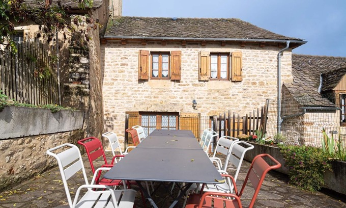 Chirac House | Gîte du Régourdel with Spa