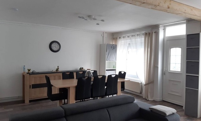 Gravelines House | Gîte Situé à 1 km de la Centrale Nucléaire. Tout Confort, Proximité Commerce