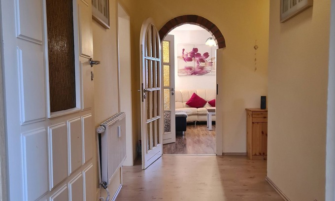 Alt Gaarz Apartment | G2(1) Haffblick 4-room apartment (100m², 6 pers.) on the upper floor - G2: Apartments and