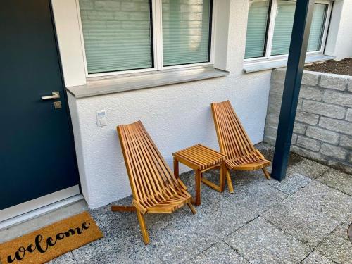 Buerglen Apartment | Gemütliches Studio mit Sitzplatz