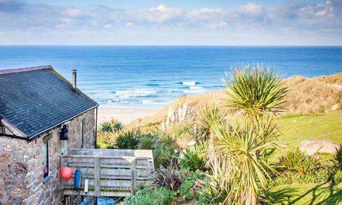 Sennen Cove House | Girl Annie, Cornish Cottage With Superb Sea Views & Garden, By Beach