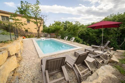 Vesseaux Villa | Gite Les Bouches Rouges 6 personnes