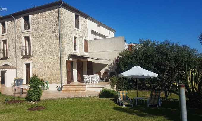 Saint-Pons-de-Mauchiens House | Gîte Pioch-Blanc - Swimming pool and exceptional view
