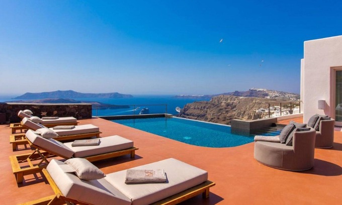 Santorini Villa | Glorious Santorini Villa | Villa Imrahil | 2 Bedrooms | Breathtaking Sea View
