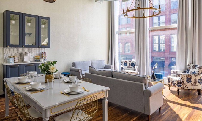 West Main Historic District Condo | Gold Suite by Hollyhock. Executive-Level Living