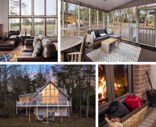 The Woods House | Golf Views Fireplace 2 Fire Pits Grill & Deck