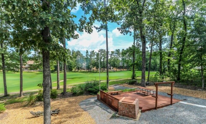 Hot Springs Village House | Golfview Home With Spacious Picnic Area - Unit 0944 by Redawning