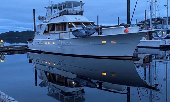 Thorne Bay Boat Rental | Gorgeous 3-Bedroom, 60ft Yacht in Enchanting Thorne Bay, Alaska By Sea, sleeps 6