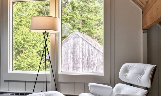 DownEast and Acadia Maine Ski Chalet | Gorgeous Views - Downeast Chalet with Fireplace, WiFi