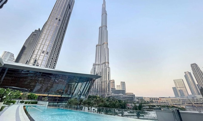 Downtown Dubai Apartment | Grande Residence - Two Bed with Burj Khalifa View