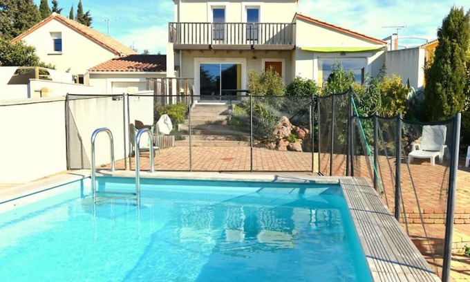 Balaruc-les-Bains Villa | Grande villa neuve avec piscine près mer et Sète