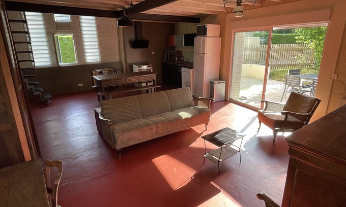 Saint-Laurent-de-Medoc House | Grange Rénovée Pour 8 Personnes à Moins de 25 Minutes des Plages