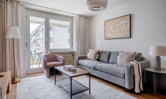 Affoltern am Albis Apartment | Great Affoltern am Albis 2BR w/Storage Area, nr Shops, by Blueground