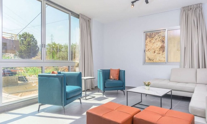 Duhur ash Shuwayr Apartment | Grey 205: Modern 2-Bedroom Apartment in Awkar