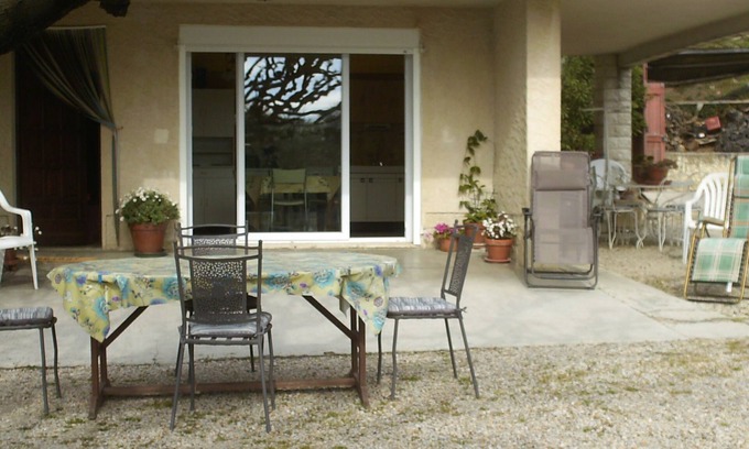 Saint-Romain-en-Viennois Apartment | Ground floor of a villa
