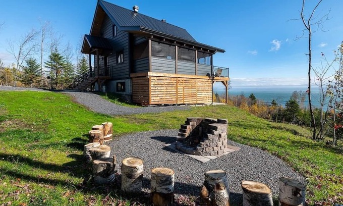 Saint-Joseph-de-la-Rive Ski Chalet | Hôtel à la maison - La Réserve des Éboulements