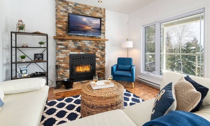 Saint-Joseph-de-la-Rive House | Hôtel à la maison - La maison Charly, Vue et spa