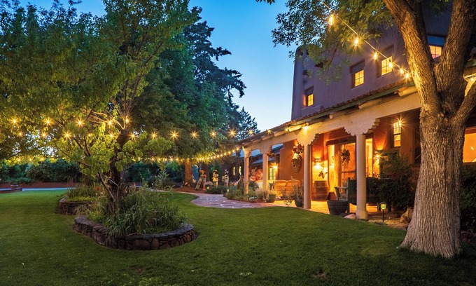 Rimrock House | Hacienda De La Mariposa Oasis with river access and pool