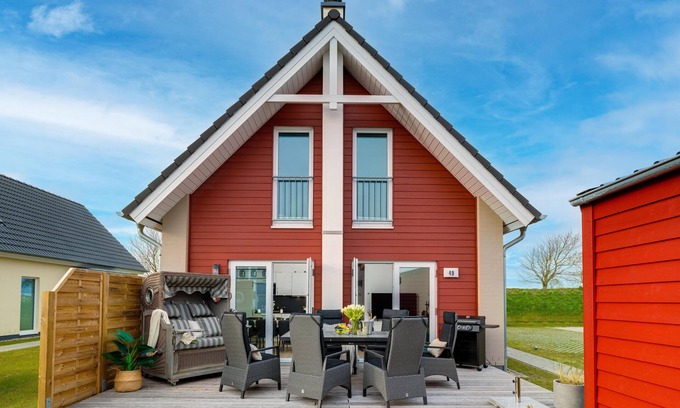 Busum House | Hafenliebe- Nordsee- und Strandnah, Terrasse, Infrarotsauna, Modern