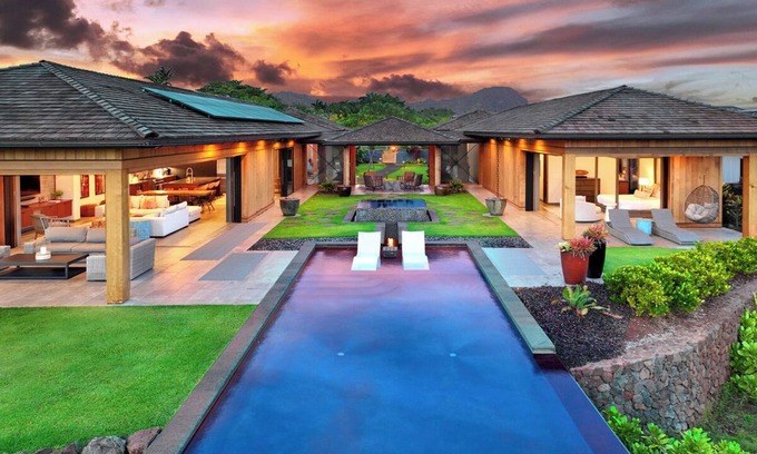 Poipu House | Hale Kupanaha: Opulent New Villa + Pool/Spa/Views