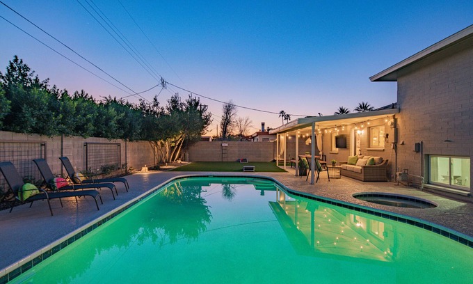Park Scottsdale Four House | Happy Desert House ★ Heated Pool ★ Great Location