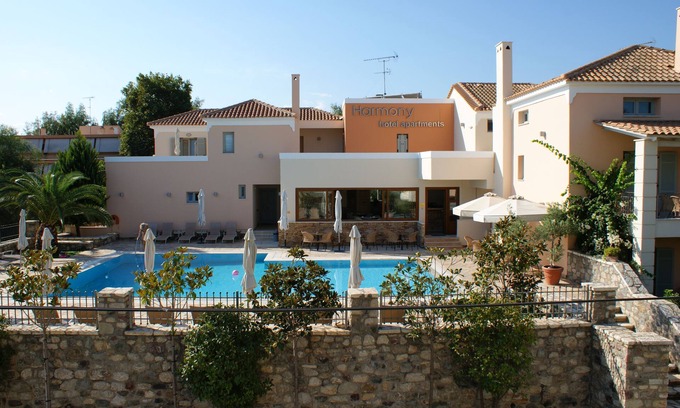 Longos Apartment | Harmony Hotel Apartments - Maisonette KYVELI 47 m² 2 to 5 people Free Wifi