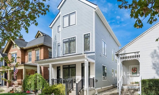 Downtown Columbus House | Harrison West 6BR New Build Family Friendly