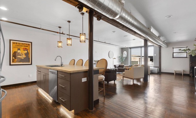 Rapid City Apartment | Hay Camp Loft Downtown Rapid City